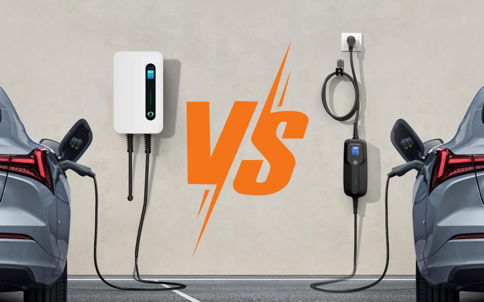 Portable EV Charger VS Wallbox Charger: Which One Suits Your Needs Best?
