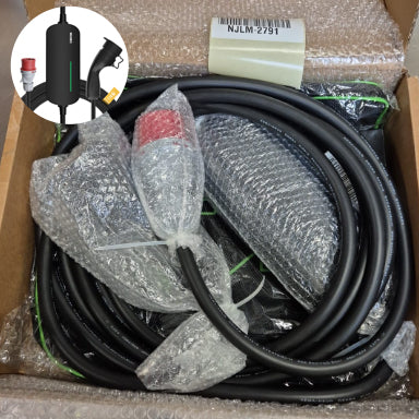 Venta de liquidación - Cargador EV portátil trifásico 11KW 6/8/10/13/16A con enchufe CEE - YM060