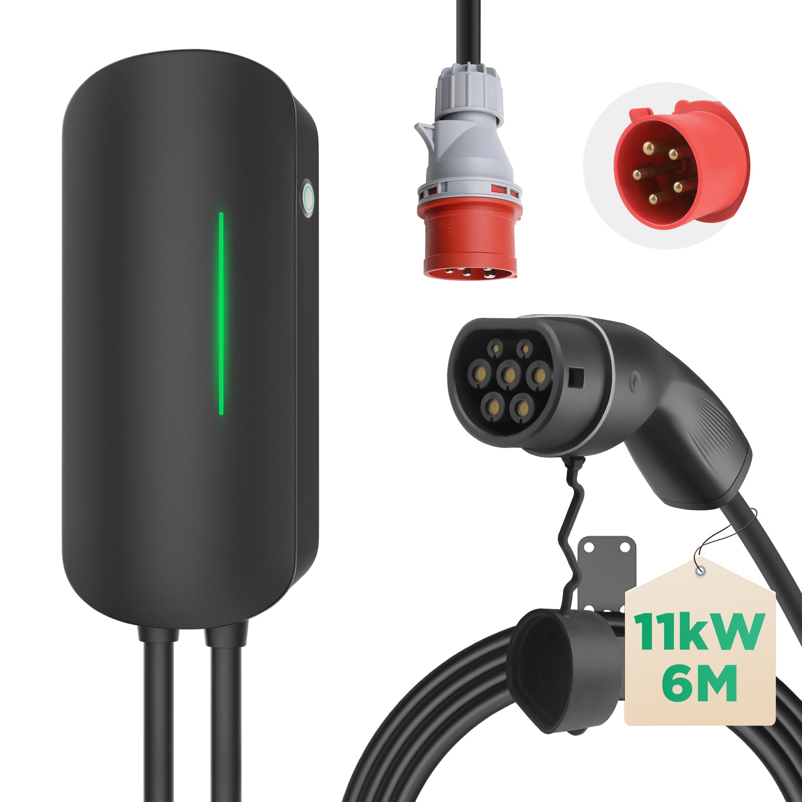 Venta de liquidación - Cargador Wallbox de 7 KW con enchufe tipo 2 - YM30