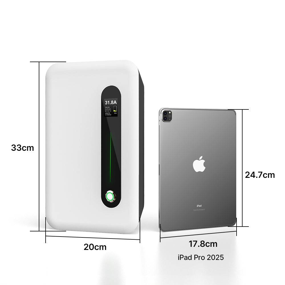 MOREC EV Wallbox Charger with Type 2 Plug 7KW APP Control EV Charging Station - F30APP