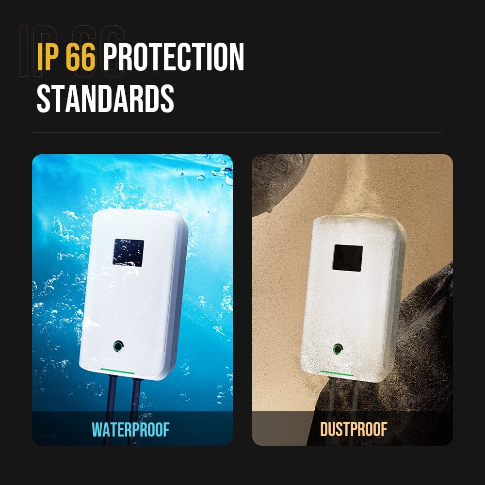 Clearance Sale - Type 2 MOREC Max 7KW EV Wallbox Charger Basic Control