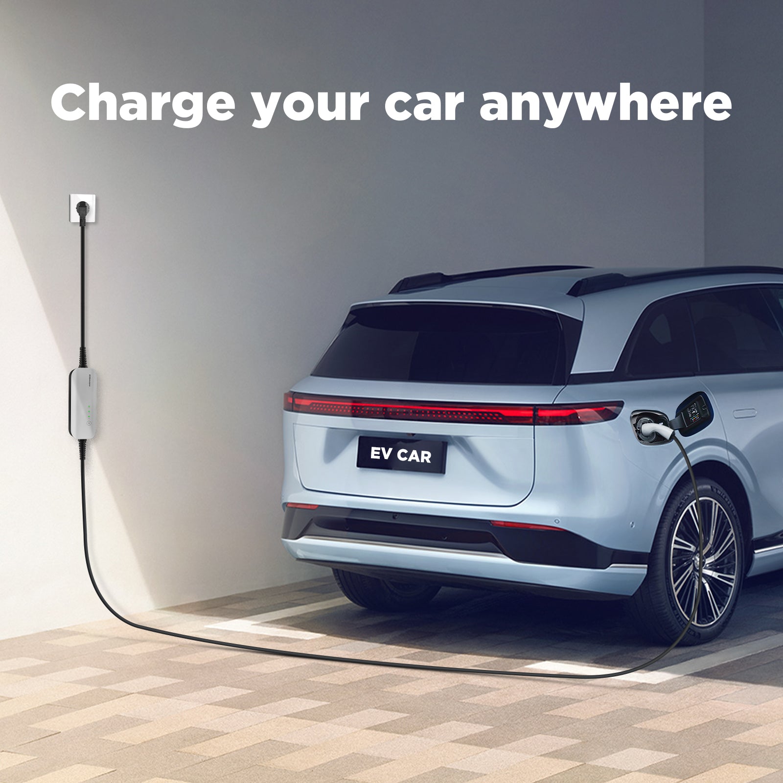 3.6KW Portable EV Charger 10/13/16A With Schuko Plug 100% NEW - YM020