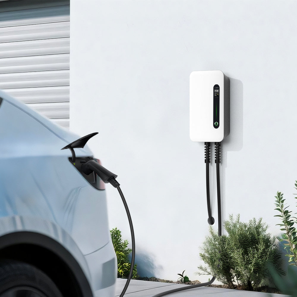MOREC EV Wallbox Charger with Type 2 Plug 7KW APP Control EV Charging Station - F30APP