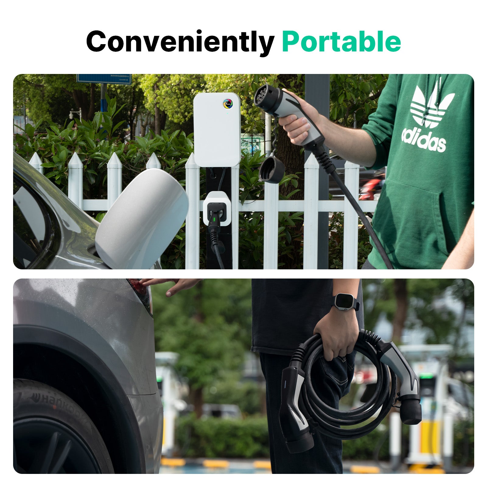 بيع التخليص - كابل شحن 11KW 16A ثلاثي الطور من النوع 2 EV للمركبات الكهربائية & PHEVs