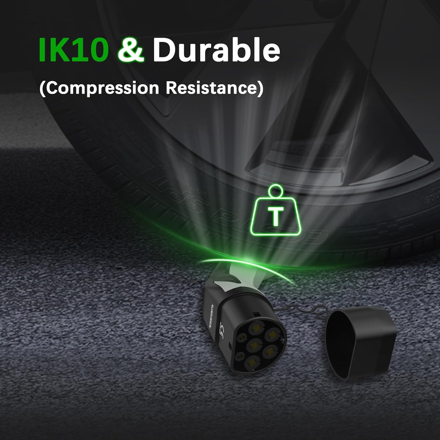 MOREC Type2 11/22KW Three Phase EV Charging Cable 10 Meter