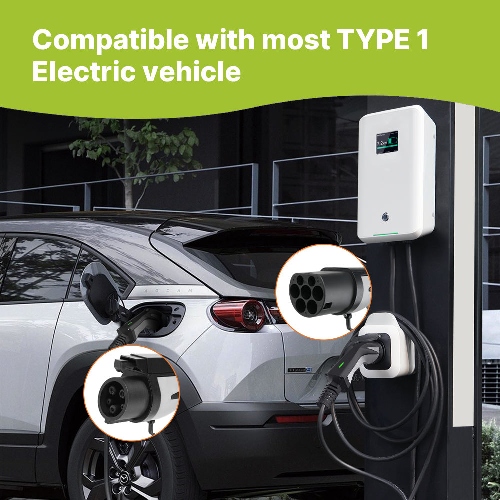 7KW Type 1 EV Charging Cable 5 Meters