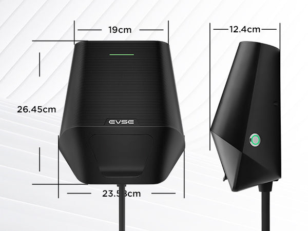 Morec 7.4kW EV Charger Wallbox With Type 2 Socket 16/24/32A LX30 - UK