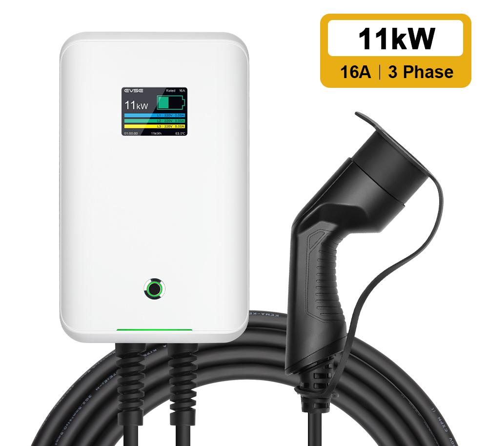 Clearance Sale - 11KW 16A 380V EV Charging Station With Type 2 Plug MC20C