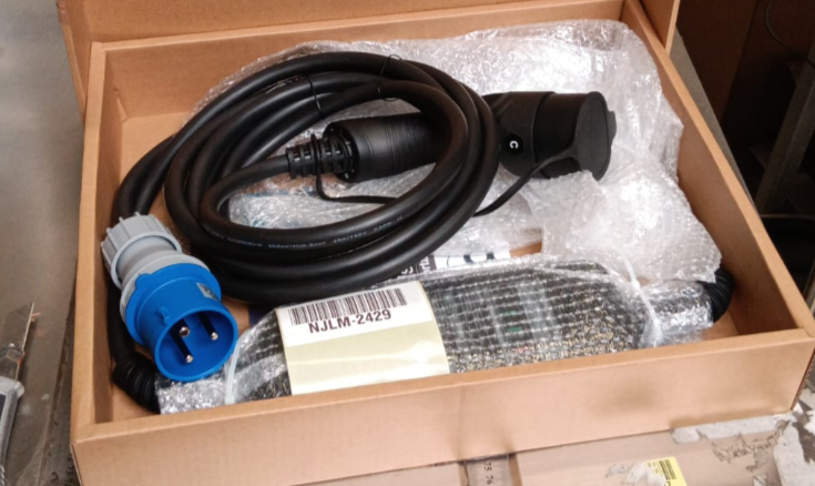 Liquidação - Tipo 2 Max 7.2KW MOREC 16/24/32A Carregador EV portátil com plugue CEE - CL2412