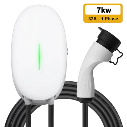 MOREC 7/11KW EV Wallbox Charger with Type 2 Plug Elliptical EV Charging Station - WB10T2