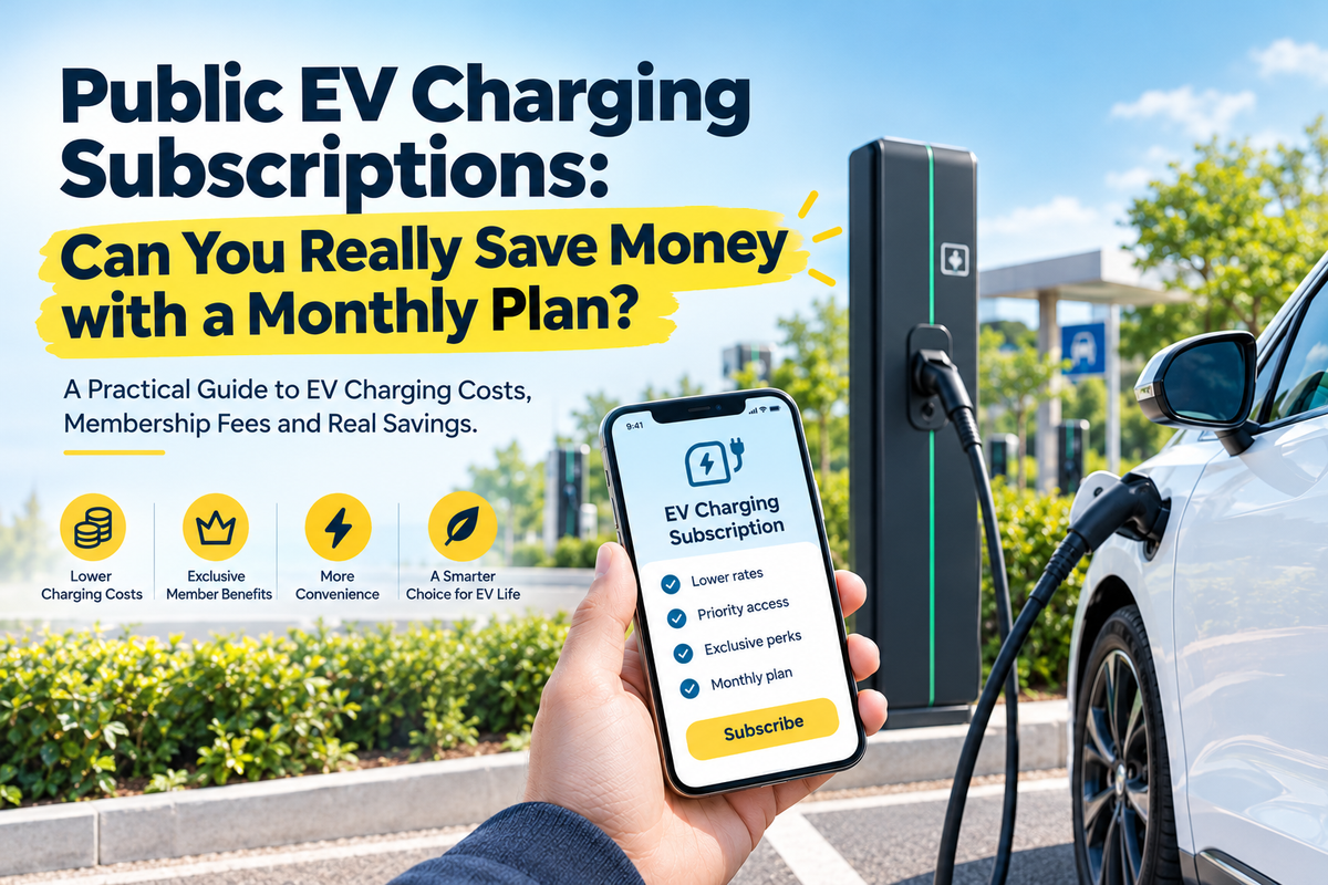 Public EV Charging Subscriptions: Can You Really Save Money with a Monthly Plan?