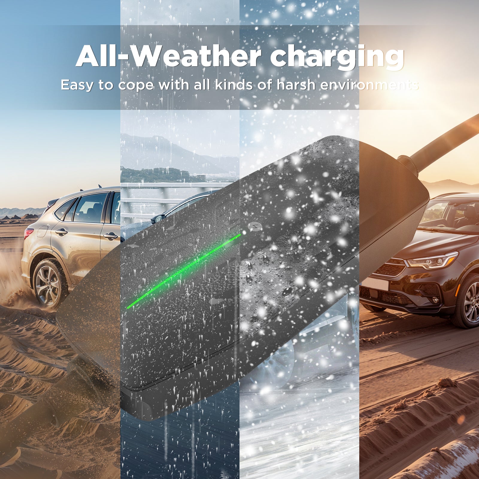 Morec Mobile Wallbox 11KW Fixed Current Type 2 Portable EV Charger With CEE Plug