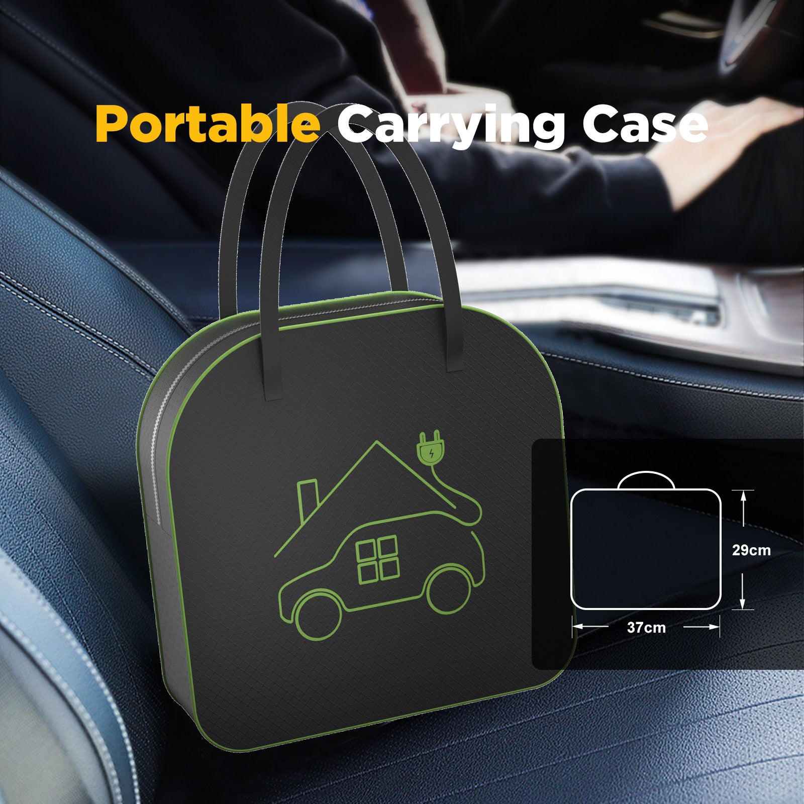 Clearance Sale - 11KW 6/8/10/13/16A Three-phase Portable EV Charger With CEE Plug - YM060