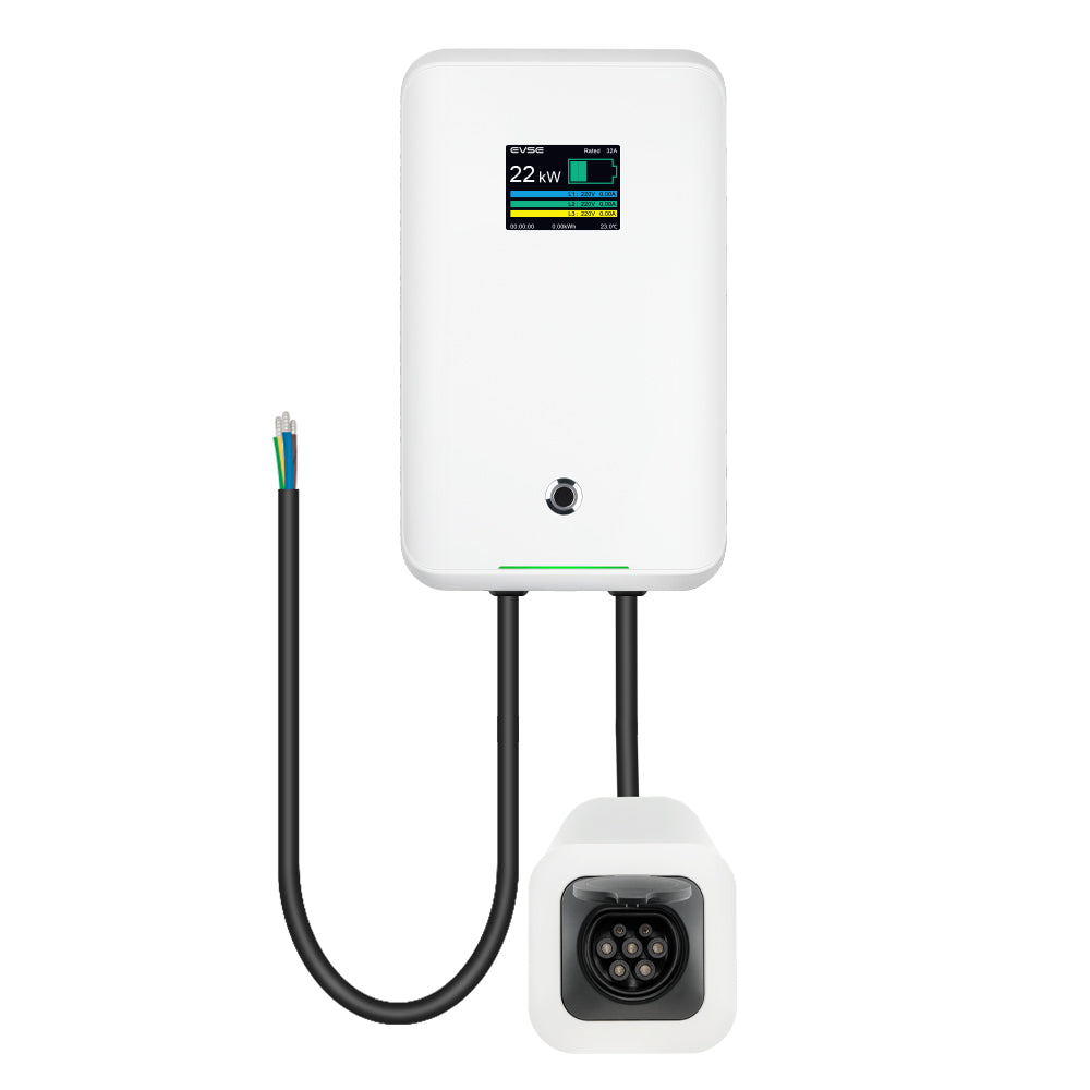 MOREC 7,2 KW Ladestation mit Steckdose Typ 2