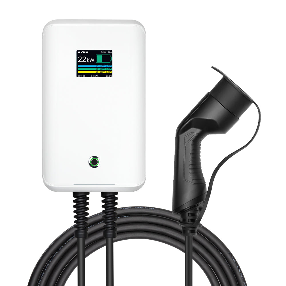 Venta de liquidación - Cargador de pared MOREC Max 22KW EV con tipo 2 Plug-and-play - MC20C