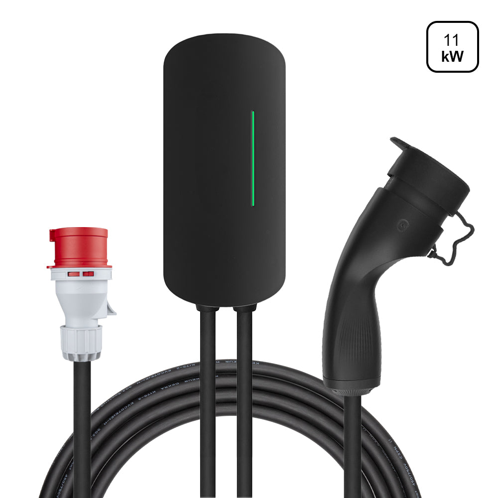 MOREC 11KW EV Wallbox Charger with Type 2 Plug 3 Phases Current Charging Station - YM30