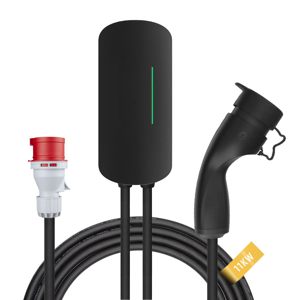 MOREC 11KW EV Wallbox Charger with Type 2 Plug 3 Phases Current Charging Station - YM30