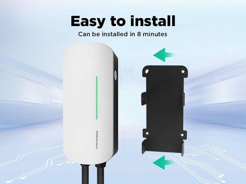 MOREC 11KW EV Wallbox Charger with Type 2 Plug 3 Phases Current Charging Station - YM30