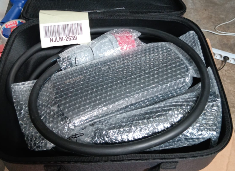 Clearance Sale - 11KW Three-phase 16A Fixed Current Portable EV Charger with Type 2 CEE Plug - CL2427